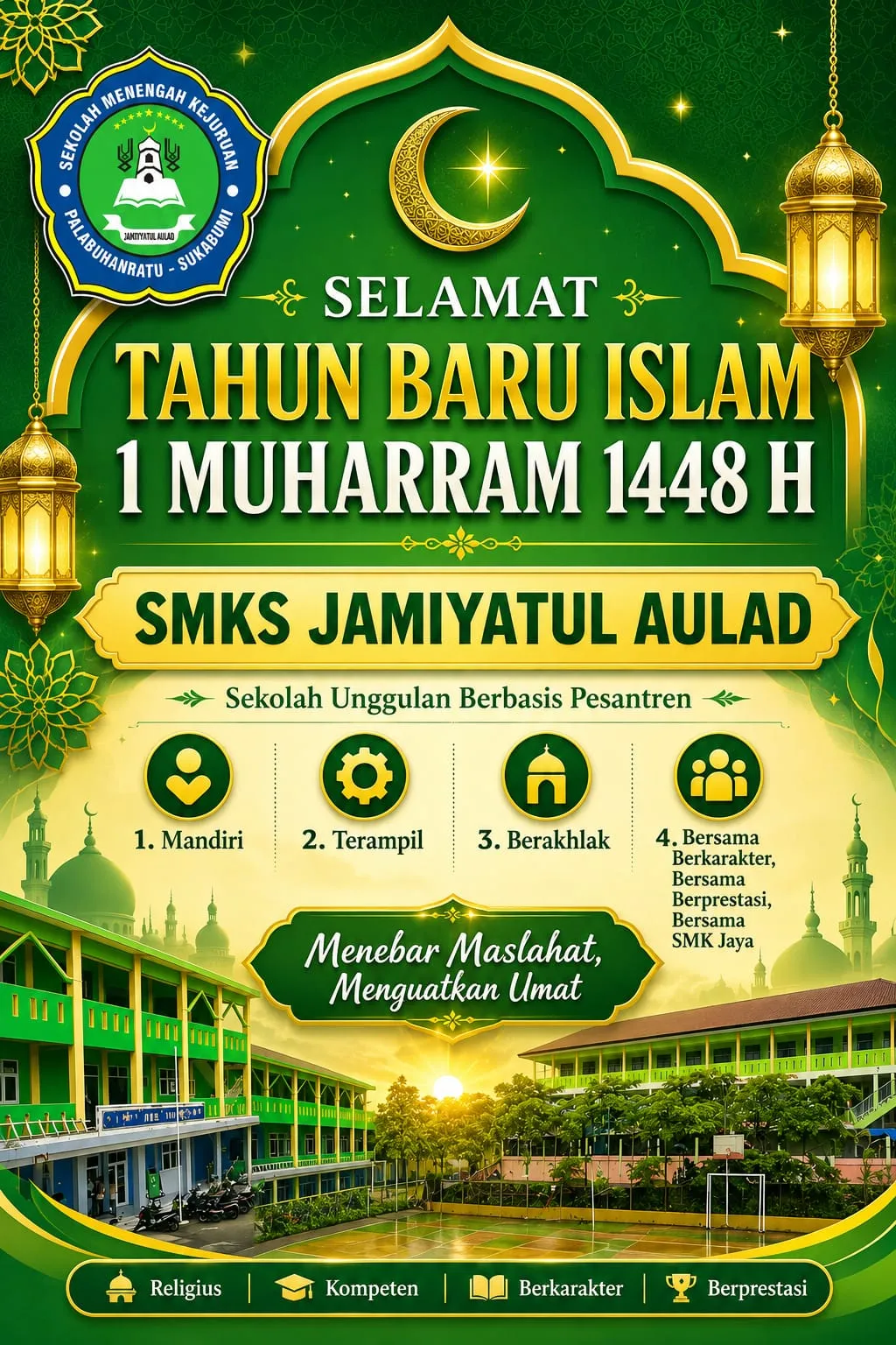 ✨ Selamat Tahun Baru Islam 1 Muharram 1448 H ✨